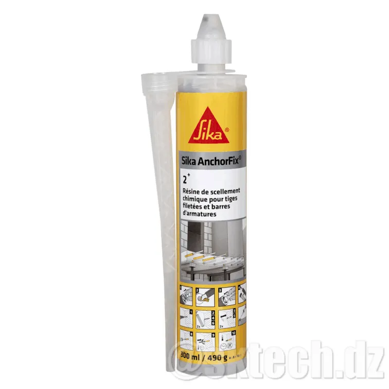 Sika AnchorFix®-2+ – Résine de Scellement Chimique à Hautes Performances